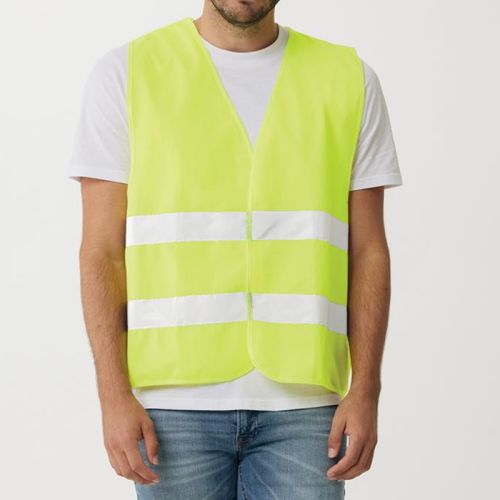 Veiligheidsvest gerecycled PET - Afbeelding 4